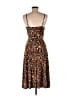 Forever Animal Print Brown Cocktail Dress Size M - photo 2