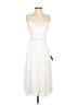 Lulus 100% Polyester White Cocktail Dress Size S - photo 1