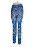Lularoe Print Blue Leggings Size 1X (Tall & Curvy) - photo 1