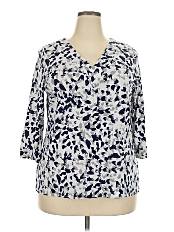 Leota 3/4 Sleeve Blouse (view 1)
