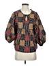 Sunner Brown 3/4 Sleeve Blouse Size S - photo 1