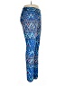 Lularoe Print Blue Leggings Size 1X (Tall & Curvy) - photo 4