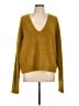 Free People Yellow Pullover Sweater Size L - photo 1