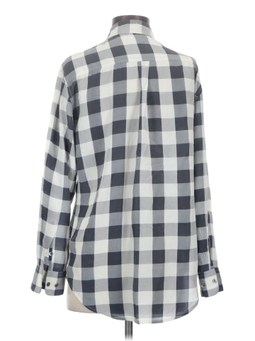 Equipment Long Sleeve Silk Top (view 2)
