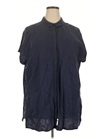 Ellos Short Sleeve Blouse (view 1)