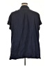 Ellos Solid Blue Short Sleeve Blouse Size 22 - photo 2