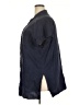 Ellos Solid Blue Short Sleeve Blouse Size 22 - photo 5