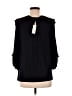 Dolan 100% Polyester Black 3/4 Sleeve Blouse Size M - photo 2