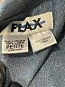 Flax 100% Linen Blue Jacket Size 4 (P) - photo 7