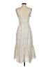 Code x Mode 100% Polyester Animal Print Ivory Cocktail Dress Size XS - photo 2