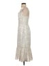 Code x Mode 100% Polyester Animal Print Ivory Cocktail Dress Size XS - photo 5