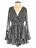 Charlotte Russe Polka Dots Black Romper Size S - photo 1