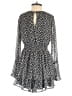 Charlotte Russe Polka Dots Black Romper Size S - photo 2