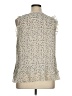 CAbi 100% Polyester Ivory Sleeveless Blouse Size XL - photo 2