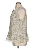 CAbi 100% Polyester Ivory Sleeveless Blouse Size XL - photo 5