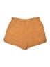 H&M Solid Brown Shorts Size 2 - photo 2