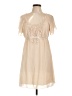 XXI 100% Polyester Tan Cocktail Dress Size L - photo 1