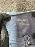 Little Me Solid Blue Long Sleeve Onesie 0-3 MO / 3 MO - photo 3