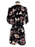 Charlotte Russe Floral Black Romper Size S - photo 2