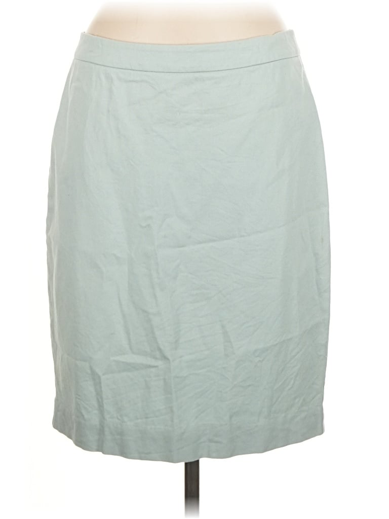 Pre-owned Cabi Casual Skirt In Teal