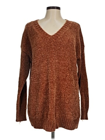 Pink Lily Pullover Sweater (view 1)