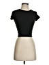 Free Kisses Black Short Sleeve Turtleneck Size S - photo 1