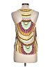 Mara Hoffman Yellow Sleeveless Blouse Size 10 - photo 2