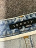 Theory Chevron-herringbone Blue Jeans Size 8 - photo 7