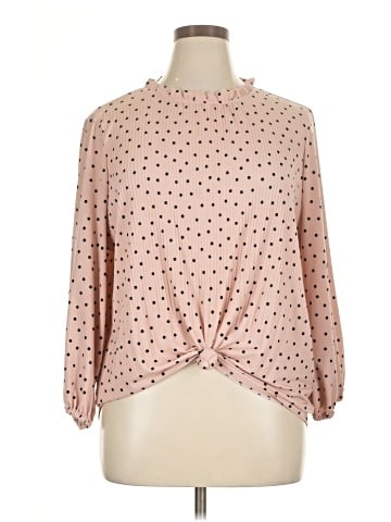 Adrianna Papell Long Sleeve Blouse (view 1)