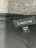 Bebe 100% Modal Metallic Black Silver Cocktail Dress Size S - photo 7