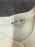 Alex Mill Stripes Ivory Cardigan Size XL - photo 7