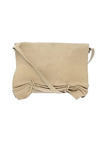 Carlos Falchi Leather Messenger (view 1)