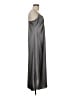 J.Crew 100% Polyester Solid Gray Casual Dress Size 6 - photo 4