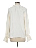 Ann Taylor 100% Polyester Ivory Long Sleeve Blouse Size M - photo 2