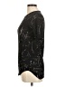Assorted Brands Metallic Black Short Sleeve Top Size M (estimated) - photo 5