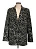 Susan Graver Animal Print Green Blazer Size L - photo 1