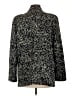 Susan Graver Animal Print Green Blazer Size L - photo 2