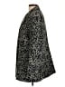 Susan Graver Animal Print Green Blazer Size L - photo 5