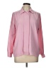 Assorted Brands 100% Polyester Pink Long Sleeve Blouse Size 12 - photo 1