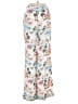 Favorite Daughter Print Ivory Casual Pants Size 4 - photo 2