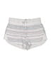 Athleta 100% Linen Stripes White Shorts Size 0 - photo 1