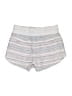 Athleta 100% Linen Stripes White Shorts Size 0 - photo 2