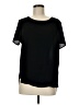 Pleione Black Short Sleeve Top Size M - photo 1