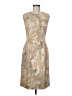 Piazza Sempione Camo Tan Cocktail Dress Size EU (IT) 42 / US 6 - photo 1