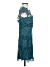 BB Dakota 100% Polyester Teal Cocktail Dress Size 0 - photo 4