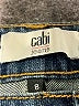 CAbi 100% Cotton Stars Blue Jeans Size 8 - photo 7