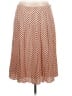 Talbots Polka Dots Brown Casual Skirt Size 12 - photo 1