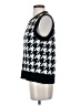 Evereve Houndstooth Black Sweater Vest Size XS - photo 5