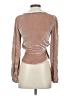 Reformation Brown Long Sleeve Blouse Size XS - photo 2