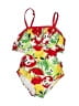 Disney Store Print Red One Piece Swimsuit Size 4 - photo 1